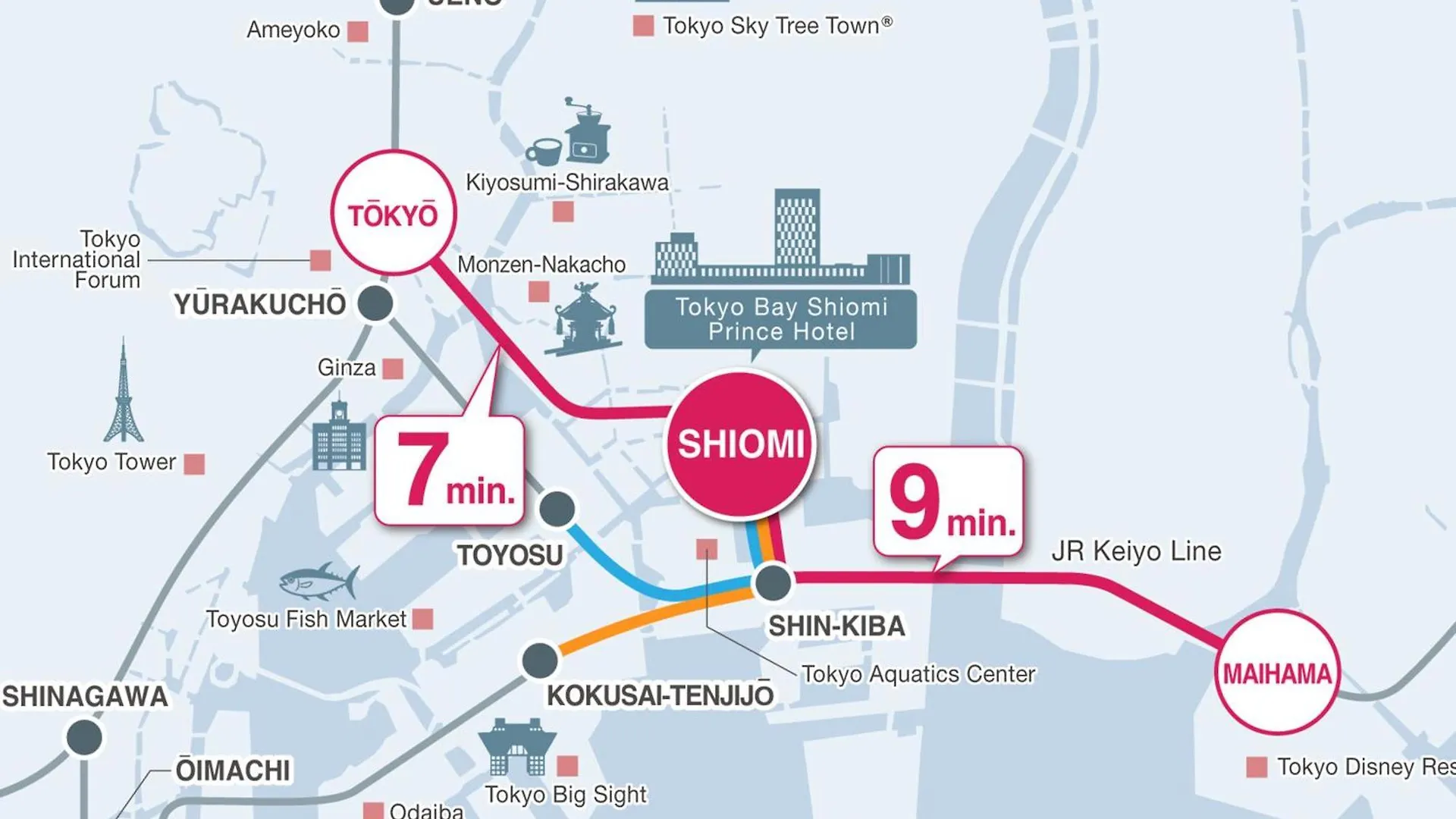 Tokyo Bay Shiomi Prince Hotel